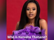 Who is Natasha Thahane
